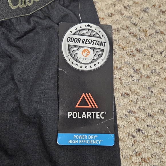 Cabela’s Polartec Power Dry Bottoms Pants Base Layer Black Mens Med - Picture 6 of 9